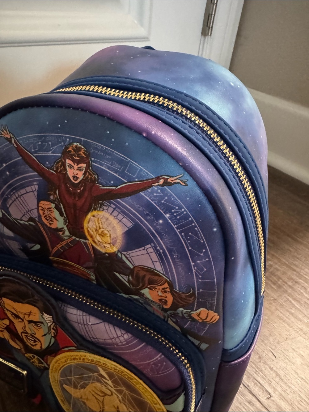 Loungefly Doctor Strange Multiverse Mini Backpack - Purple - Picture 5 of 5